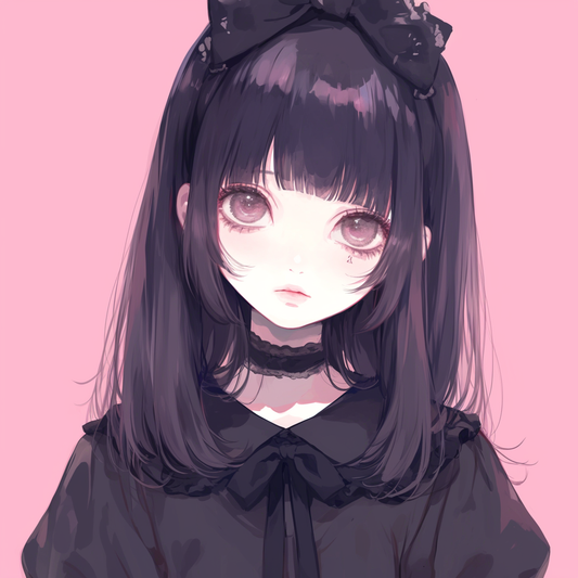 地雷系の少女のアイコン